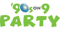 90s on 9 Party - SiriusXM Channel Logo