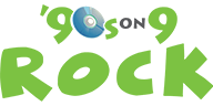 90s on 9 Rock- Logo de la chaîne SiriusXM