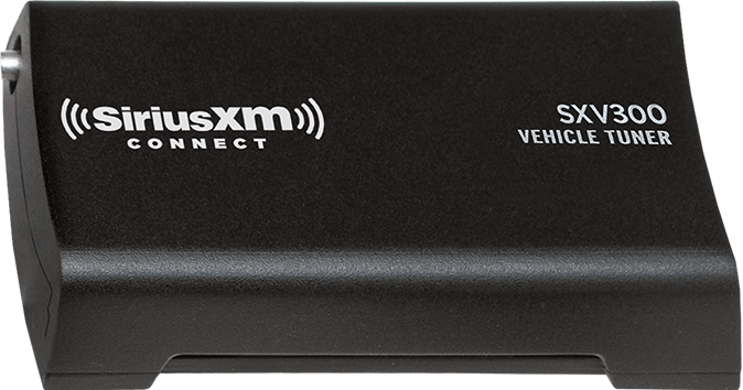 Front view of the SiriusXM Connect Vehicle Tuner