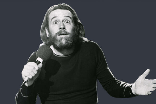 George Carlin Performing