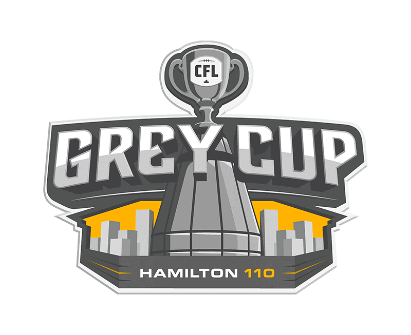 Grey Cup Hamilton 110 Logo