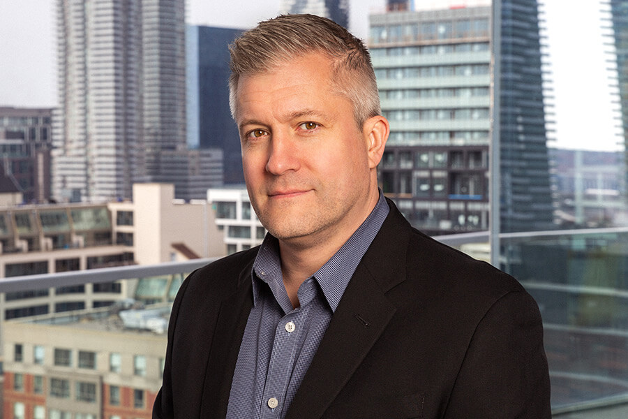Une image de Rob Keen, Vice-président principal, ventes, marketing et DCC chez SiriusXM Canada.