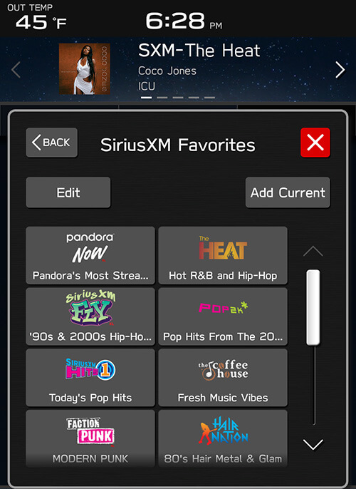 Enjoy your Platinum trial subscription with 360L SiriusXM Canada