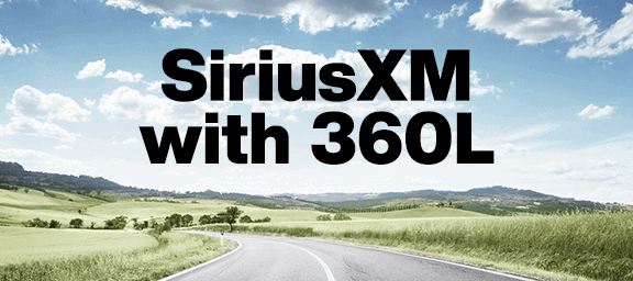 SiriusXM with 360L