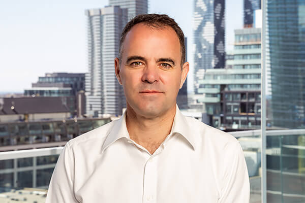 An image of Ian Gordon, Senior Vice-President, Customer Conversion at SiriusXM Canada.