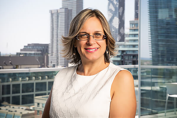 An image of Odeta Kellici, Senior Vice-President, Finance at SiriusXM Canada.