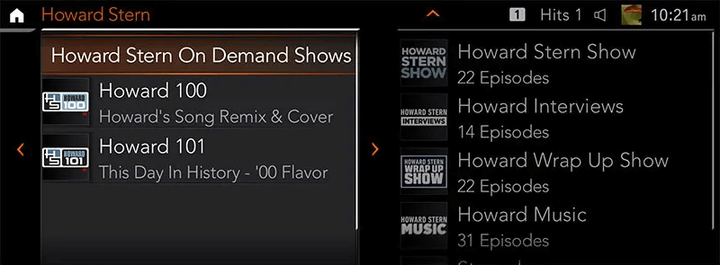 SiriusXM 360L On Demand