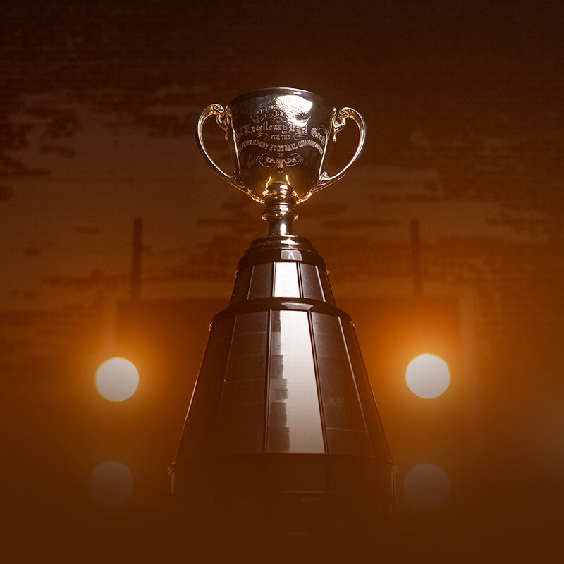 An image of the Canadian Football League's Grey Cup
