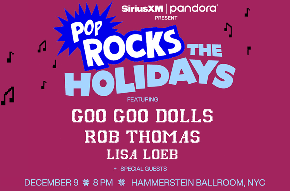 PopRocks the Holidays featuring the Goo Goo Dolls, Rob Thomas, and Lisa Loeb