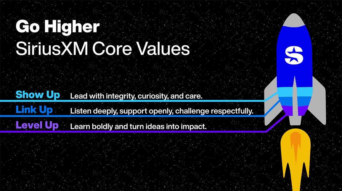 Go Higher - SiriusXM Core Values