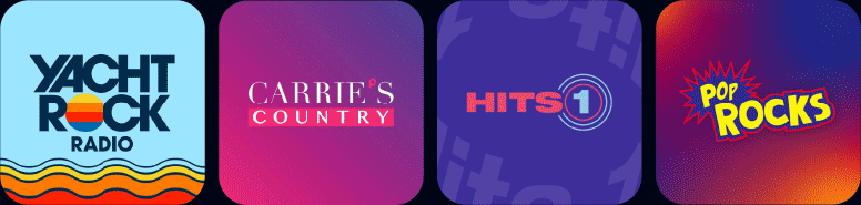 Une sélection de logos de chaînes SiriusXM